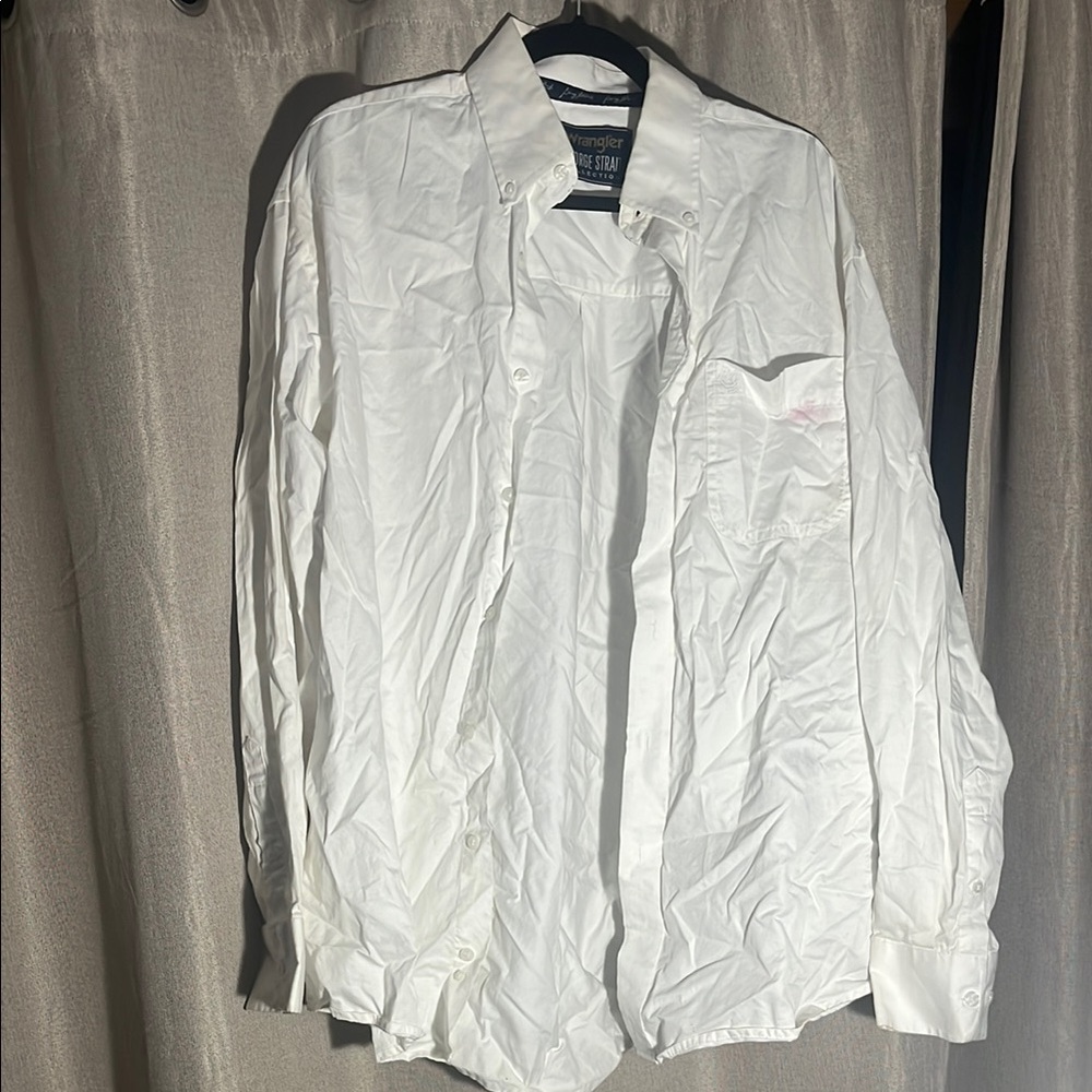 White Button-Up Shirt